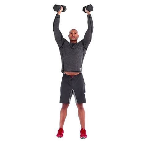 Overhead Dumbbell Press Exercise Video Guide Muscle And Fitness
