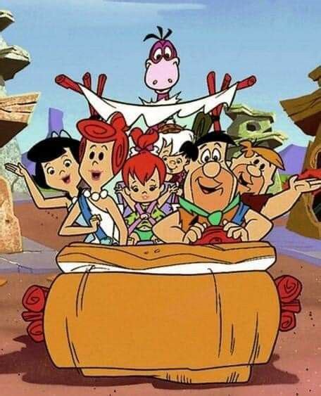The Flintstones 1960 1966 Anime Cartoon Art