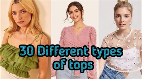 Different Types Of Tops With Their Name Fancy Tops Design Girls Tops Youtube