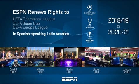 Unpublished super league document justifying breakaway. ESPN Renews Rights to UEFA Champions League, UEFA Super ...