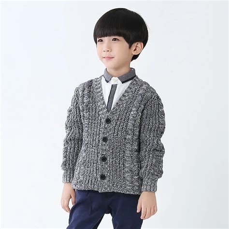 Handsome Boys Sweater Autumn Spring Kids High Quality Casual Cotton