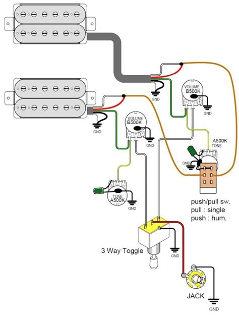 The switch is a single pole double throw center on type. Coil Tap Wiring Diagram Push Pull | Wiring Diagram