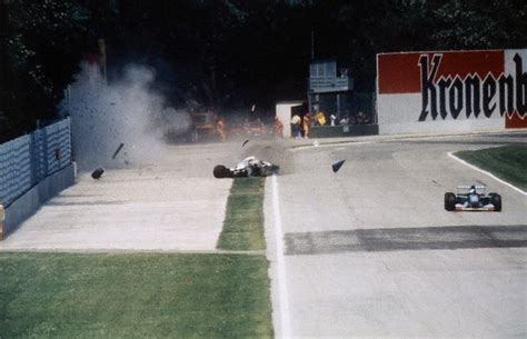 Ayrton Senna Ayrton Senna Fatally Injured At Imola Photos Pictures Images