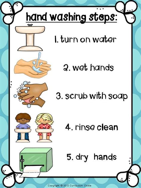 Free Printable Hand Washing Chart