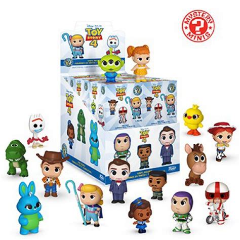 Funko Disney Pixar Mystery Minis Toy Story 4 Mystery Box 12 Packs Toywiz