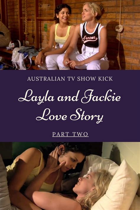 Layla And Jackie Lesbian Tv Couple Part Tv Couples Lesbian Layla