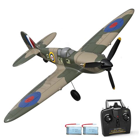 Volantex RC Aircraft Spitfire Fighter 2 4Ghz 4CH 6 Axis 400mm Fixed