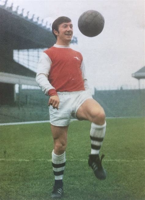 He would later return as part of the coaching staff. George Armstrong of Arsenal in 1967. | Arsenal football ...