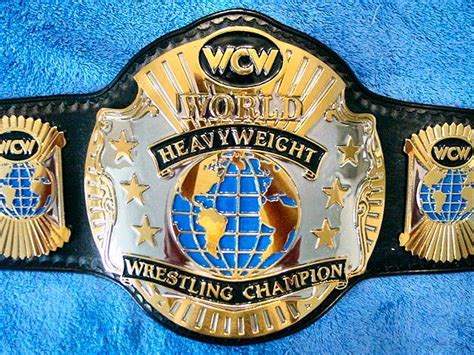 WCW Title NWA WCW World Heavyweight Wresting Title Belt World