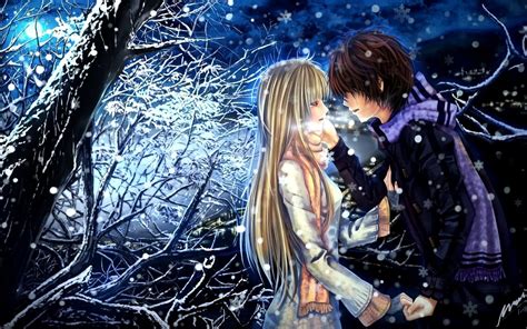 76 Romantic Anime Wallpaper
