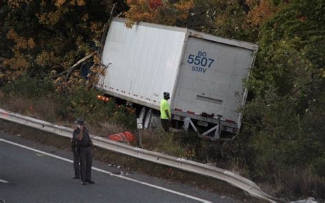 Tractor Trailer Crashes Into Woods Abc6 Flipboard