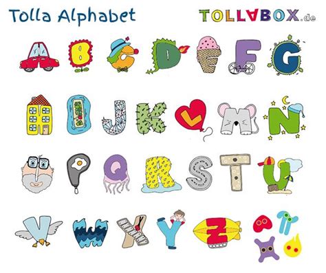 Abc karten zum ausdrucken und ausschneiden alphabet lernen. Das Tolla-Alphabet zum Ausdrucken, Ausmalen, Aufhängen ...