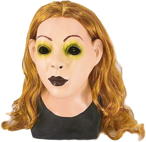 buy realistic female woman face sissy latex mask scarlet human face party fancy dress costume