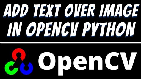 Add Text On Image Using OpenCV Python Put Text Over Image And Display