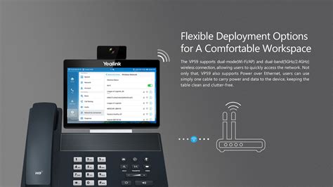 Yealink Vp59 Smart Video Phone Matrix Voip電話系統方案 香港