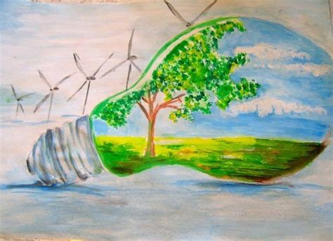 Rangoli On Environment Theme Earth Drawings Energy Art Earth Art