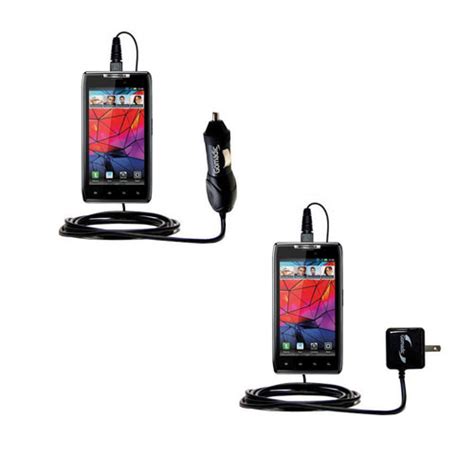 Gomadic Car And Wall Charger Essential Kit Suitable For The Motorola Droid Razr Includes Both