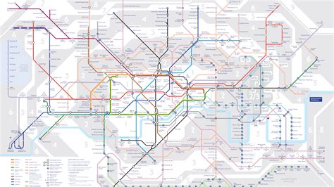 Elizabeth Line Added To Latest Tube Map Rail Uk Images And Photos Finder