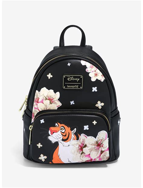 Loungefly Disney Aladdin Rajah Floral Mini Backpack Boxlunch