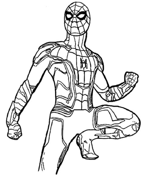 Introducir Imagen Spiderman Far From Home Para Colorear Abzlocal Mx