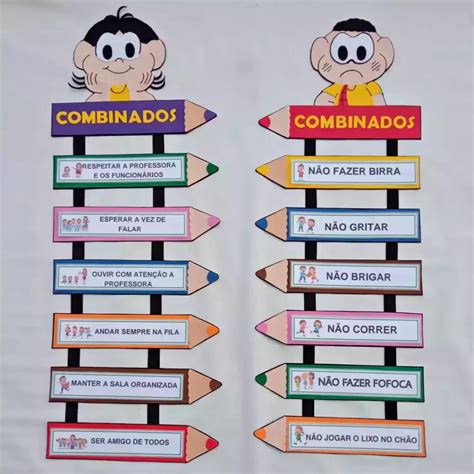 Combinados Educação Infantil Para Imprimir Pdf