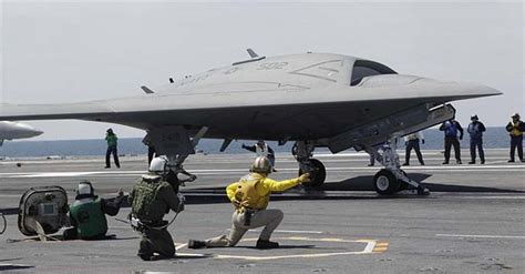 Us Navy Launches Stealth Drone X 47b Makes Aviation History