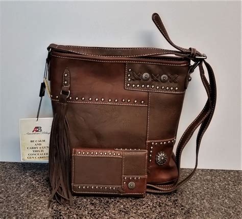 Restocked Montana West Concealed Carry Purse Tassel Matching Wallet