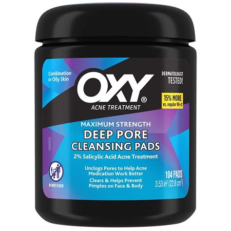 Oxy Cleansing Pads Acne Treatment Walgreens