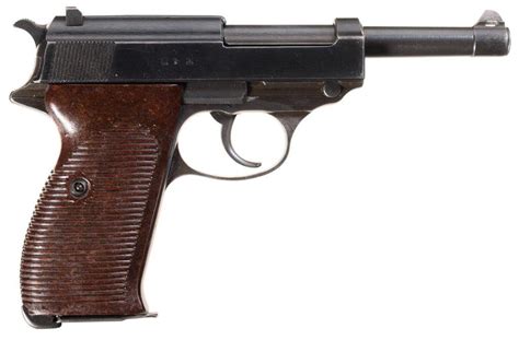 Mauser Byf43 Code P 38 Semi Automatic Pistol With Holster