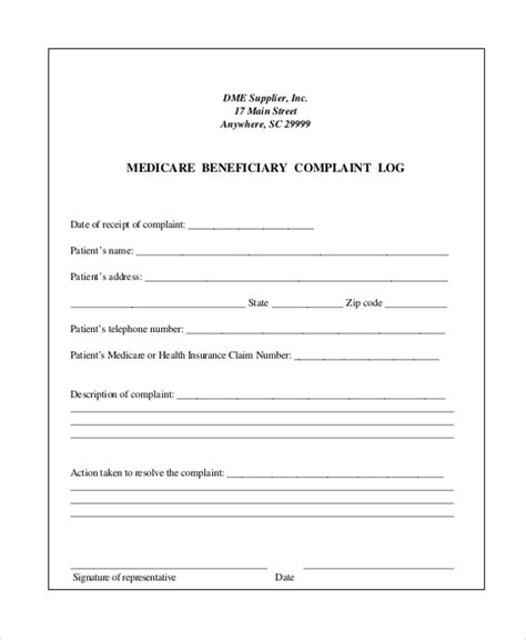 Insurance policyholders dissatisfied with the treatment meted out to them by their insurance company's officials may turn to the consumer affairs department of the irdai to redress their grievances. FREE 10+ Sample Medicare Complaint Forms in PDF | Word