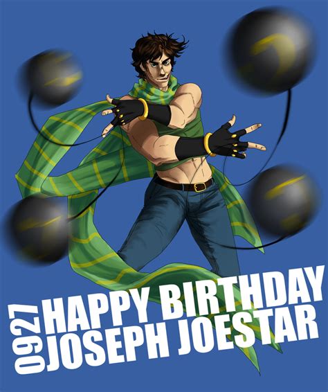 Happy Birthday Joseph Joestar By Tobisempai On Deviantart