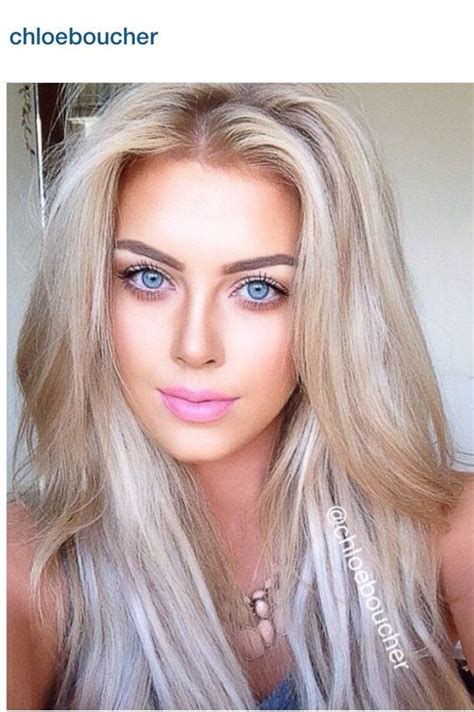 Chloe Boucher Gorgeous Eyes Gorgeous Makeup Natural Makeup For Blondes Dark Blonde Hair Color