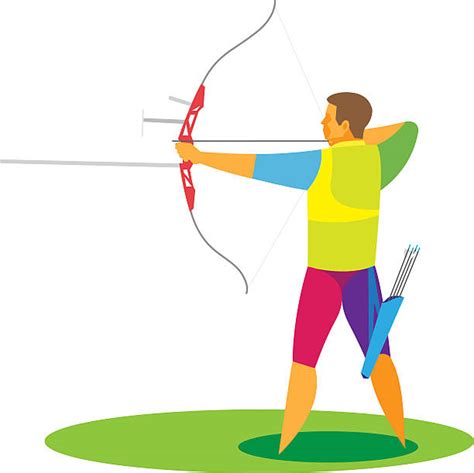 Royalty Free Archery Olympics Clip Art Vector Images And Illustrations