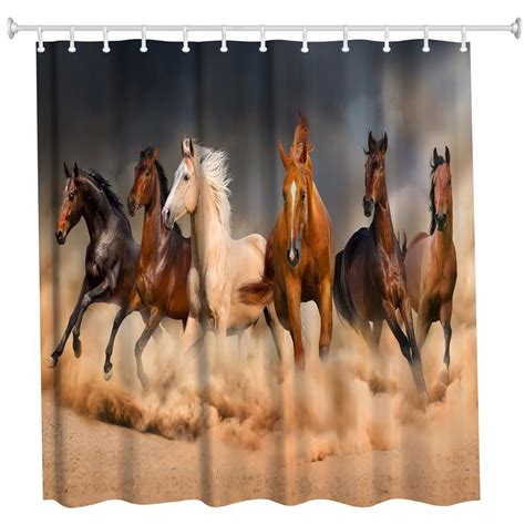 Dresslily Com Photo Gallery Pentium Steed Polyester Shower Curtain