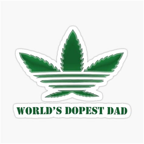 Worlds Dopest Dad Funny Shirt Dads Who Smoke Weed Stoner Dad T