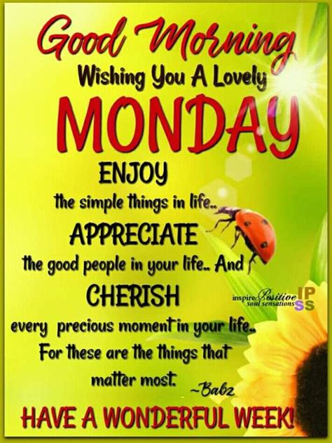 Monday Good Morning Wishes Monday Wishes Happy Monday Quotes Monday
