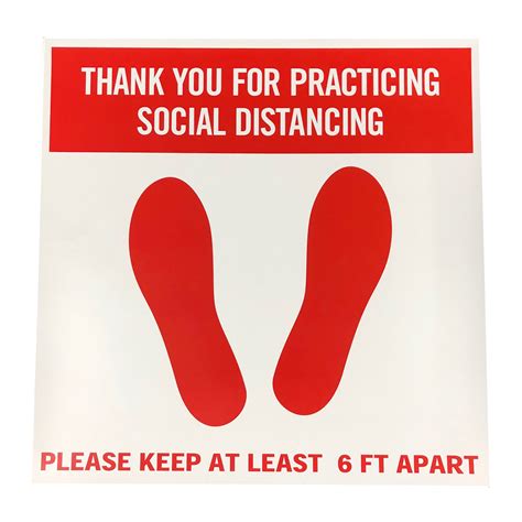 Bncsocialdistance Thank You For Practicing Social Distancing Floor
