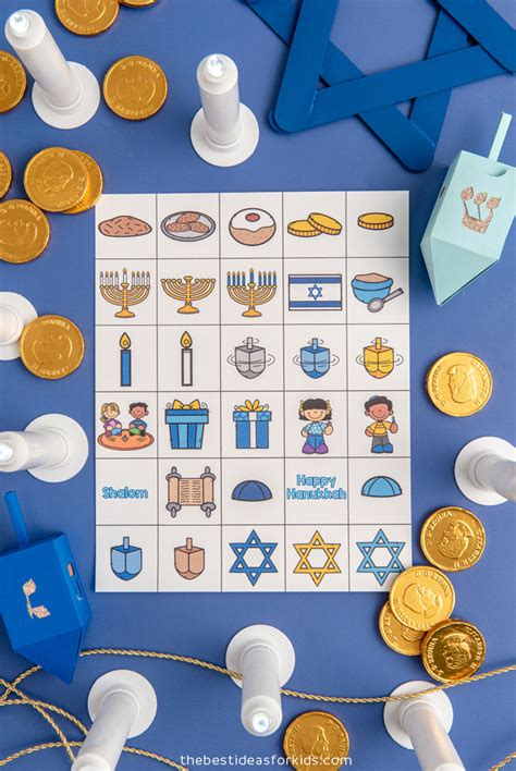 Hanukkah Bingo Free Printable Cards The Best Ideas For Kids