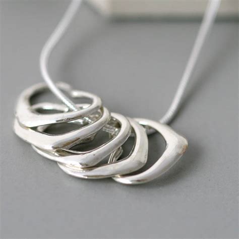 Get it as soon as fri, feb 26. 50th Birthday Silver Hearts Necklace By Sophie Jones ...