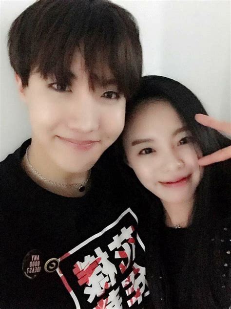 Bts J Hope And His Sister Are Sibling Visual Goals Jhopes Sister Bts