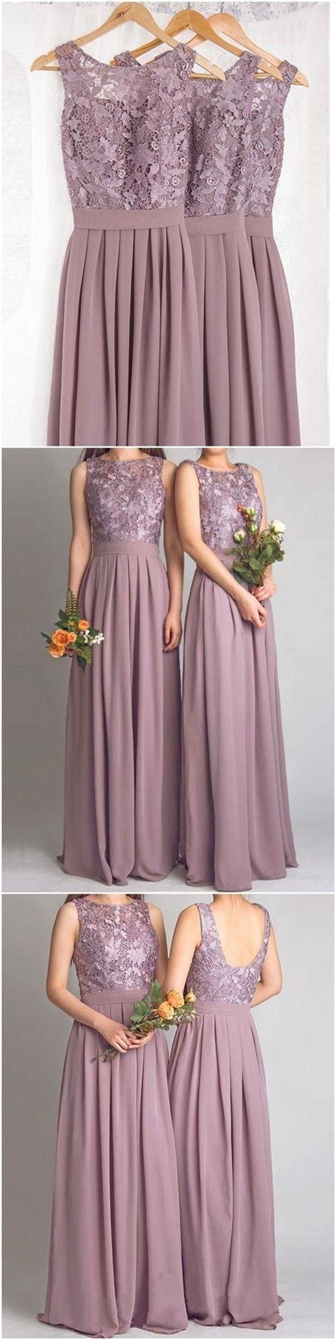Dusty Mauve Bridesmaid Dresses For Wedding With Applique Pleat Jewel