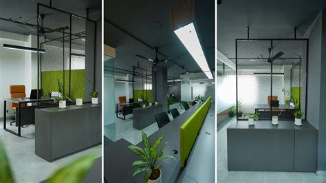 Sleek Corporate Office Interior Design