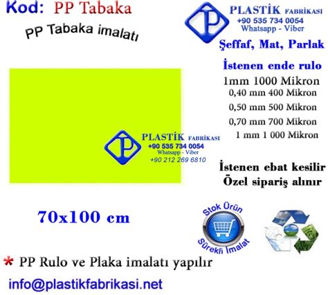 Renkli Pp Tabaka Imalat Plastik Fabrikası Hazır Stoklu Baskılı Toptan