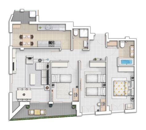 Floor Plans By Alberto Talens Fernández At