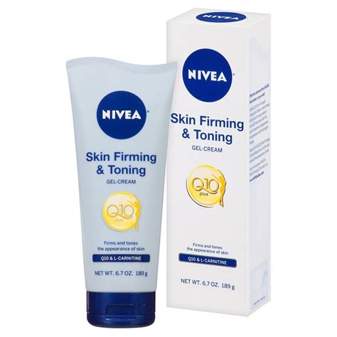 Nivea Skin Firming And Toning Body Gel Cream With Q10 67 Oz Tube 9