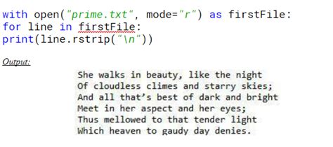 There are several ways to read the contents of a file line by line in c#. Python - Working With Files | Blog - AssignmentShark