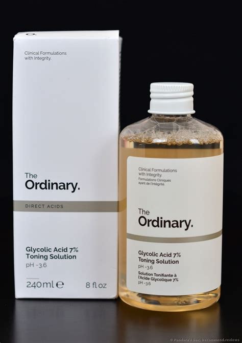 The Ordinary Glycolic Acid 7 Toning Solution Review 2022