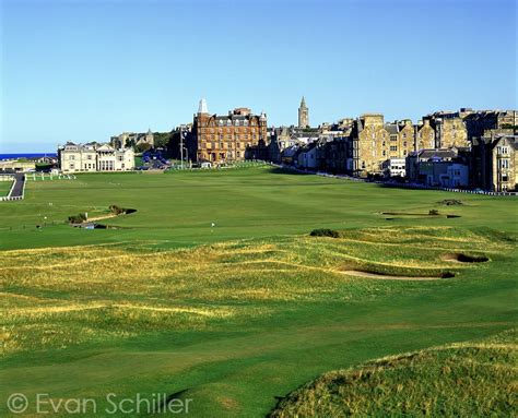 1st And 18th Holes The Old Course At St Andrews Links Golf