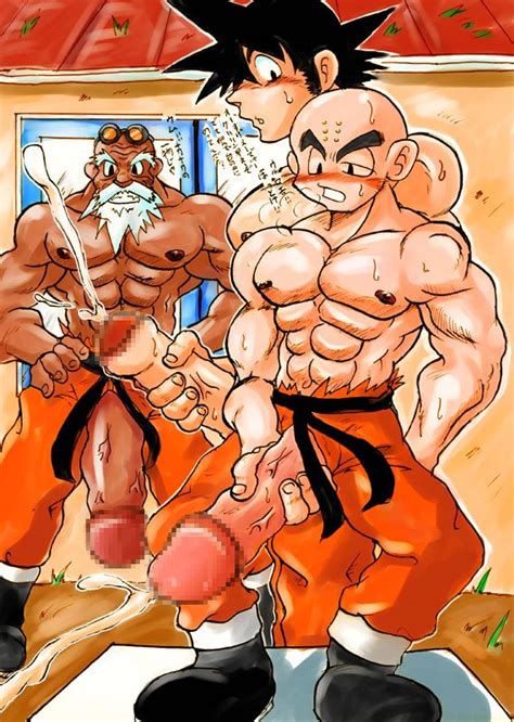 Rule 34 Dragon Ball Dragon Ball Z Human Krillin Male Male Only Master