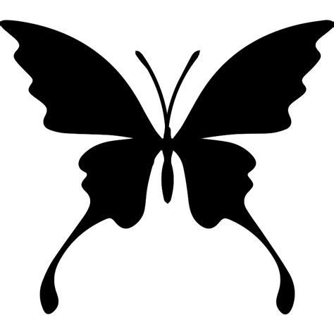 Butterfly Silhouette Vector Svg Icon Svg Repo